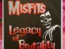 Misfits - Legacy Of Brutality LP 1985 Translucent Vinyl