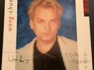 Wang Chung - Mosaic, Signed LP, 1986 Geffen GHS 24115