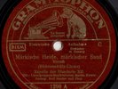 DEUTSCHLAND DIR WOLLN WIR UNS WEIHN  German WW2 MÄRKISCHE HEIDE RARE WWII 78rpm
