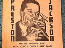 PRESTON JACKSON - and His Uptown Band   AUDUBON/STORYVILLE | (1923 & 1926) -RARE
