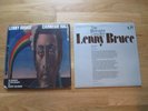 2 Comedy LP’s   Lenny Bruce   Carnegie Hall   The Midnight Concert