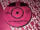 THE MONTANAS -1966 7” *RARE MOD BEAT *VINYL 45 ( That’s when happiness begins )