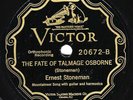 Victor #20672: Ernest Stoneman-