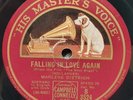 Marlene Dietrich - Falling In Love Again / Blonde Women ORIG UK HMV 1930 78 RPM