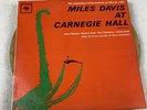 MILES DAVIS At CARNEGIE HALL Vintage VINYL LP 2-Eye Columbia CL1812 (Monoaural)