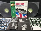 THE BEATLES`S STORY APPLE AP-8676-7 VINYL JAPAN LP OBI DISCS:EX/EX