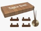 Taylor Swift Midnights Vinyl Clock Kit BRAND NEW IN HAND (Vinyls Not Included)