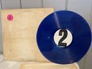 Jefferson Airplane LIVE Rare LP UP AGAINST THE WALL BLUE VINYL DISC Pig Sticker
