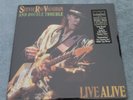 STEVIE RAY VAUGHAN - LIVE ALIVE   SEALED VINYL 1st PRESS 1986 ORIG HYPE STICKER