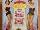 GENTLEMEN PREFER BLONDES Jane Russell & Marilyn Monroe Soundtrack 45