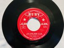 Rare Rockabilly 45 RPM Vinyl Record Ruby #390 Bobby Martin Give Your Heart to Me