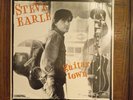 STEVE EARLE GUITAR TOWN LP ON MCA DIGITAL  RECORDS IN GREAT SHAPE VG+