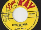 Rockabilly 45 - ALVIE SELF - Let's Go Wild / Nancy