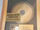 gold disc Champs Elysées joe dassin