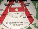 THE INTERNS 1966 7” VINYL *45 *60s MOD BEAT *Single IS IT REALLY WHAT YOU WANT ?