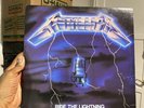 METALLICA Ride the Lightning MEGAFORCE MRI 769 Original Vinyl Metal LP w/inner
