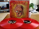 REPLUSION Horrified Red Vinyl Record  Pungent Stench Carcass Anal Cunt Death