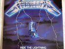 Metallica-Ride The Lightning LP  1984 Megaforce Records 60396-1 First Pressing