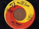 EARL WRIGHT - Thumb A Ride + Like A Rolling Stone - CAPITOL 60s R&B soul 45