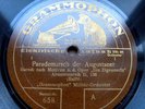 0489/ GRAMMOPHON ORCHESTER-Parademarsch der Augustaner-Marsch-78rpm Schellack