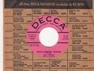 BILL HALEY AND HIS COMETS - ROCK-A-BEATIN' BOOGIE - PROMO DECCA 45 - GREAT SHAPE