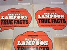 5 National Lampoon TRUE FACTS Vinyl LP Premiere Radio Network RARE 86/87 Inserts