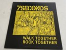 7 Seconds Walk Together, Rock Together 1st Press w ins '85 BYO 010 Minor Threat