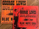 George Lewis New Orleans Stompers Vol 1 &2  PRISTINE  NY RVG Mono Blue Note lp