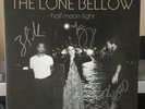 THE LONE BELLOW Half Moon Light VG++ GOLD Vinyl AUTOGRAPHED SIGNED