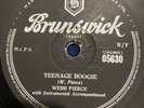 78 rpm rec-R’n’R-Webb Pierce-Teenage Boogie