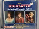 VTG Import Verdi RIGOLETTO Sutherland-Pavarotti-Milnes Sealed Box Set 3 LP Opera