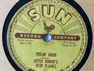 Little juniors blue flames Feeling Good SUN records 78￼ VG Condition Rocker Jump