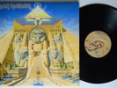 IRON MAIDEN Powerslave CAPITOL LP VG+ 1st pressing textured cover