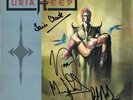 URIAH HEEP Vinyl LP Mick Box IAIN CLARK Paul Newton Easy Livin' Autograph SIGNED