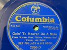 BEN POLLACK My Little Grass Shack 1934 COLUMBIA BLUE WAX 78