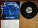 METALLICA Ride The Lightning 1984 JAPAN Orig. LP w/ OBI K25P 501 Nexus