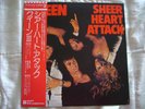 Queen - Sheer Heart Attack. 1975 Japan LP & Obi/Inserts. P10137E. NM+