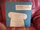 The first LP Columbia ML 4001 w/original Steinweiss blue envelope. June 1948