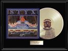 STYX PARADISE THEATER  WHITE GOLD PLATINUM TONE RECORD LP RARE NON RIAA AWARD