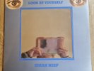 Uriah Heep LP Look At Yourself UK Bronze Press MIRROR COVER LOVELY COPY PROG ++