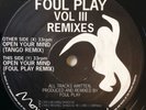 Foul Play Vol III Remixes - Moving Shadow 10” 1993 Tango Jungle Hardcore