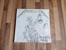 Metallica 2 Vinyl LP And Justice For All Europe 1988 Excellent+/Excellent+
