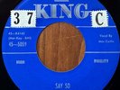 MAC CURTIS - Say So / I'll Be Gentle KING ROCKABILLY 45 ORIGINAL 1957 PRESS
