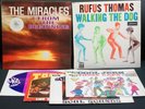 7 x Northern Soul LP's Vinyl - Rufus Thomas, Miracles, Cool Jerk ORIGINALS EX+