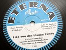 HANNS EISLER Lied von der Blauen Fahne FDJ Heimatlied DDR GDR Eterna 144 78 rpm