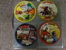 1949 Flash Gordon, Popeye, Red Ryder & Terry & the Pirates 78 RPM EX.Pic Discs