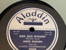 R&B Aladdin 78 RPM Amos Milburn - Bad Bad Whiskey 3068 E+
