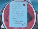 black honey signed picture vinyl album handwritten lyrics 1/100. Sew on patches