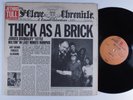 JETHRO TULL Thick As A Brick REPRISE LP VG+ matte gatefold w/ attached paper a