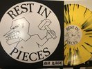 Rest In Pieces - My Rage LP 2021 Pipebomb Music – PBM-01 NM/NM ]Yellow Splatter